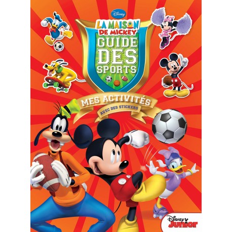 La maison de Mickey - Guide des sports - Mes activités avec des stickers