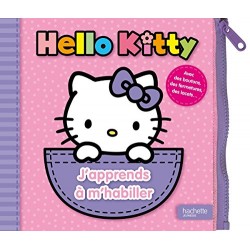 Hello Kitty - J'apprends à m'habiller - Avec des boutons, des fermetures, des lacets…