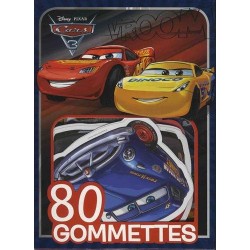 Cars 3 - 80 gommettes